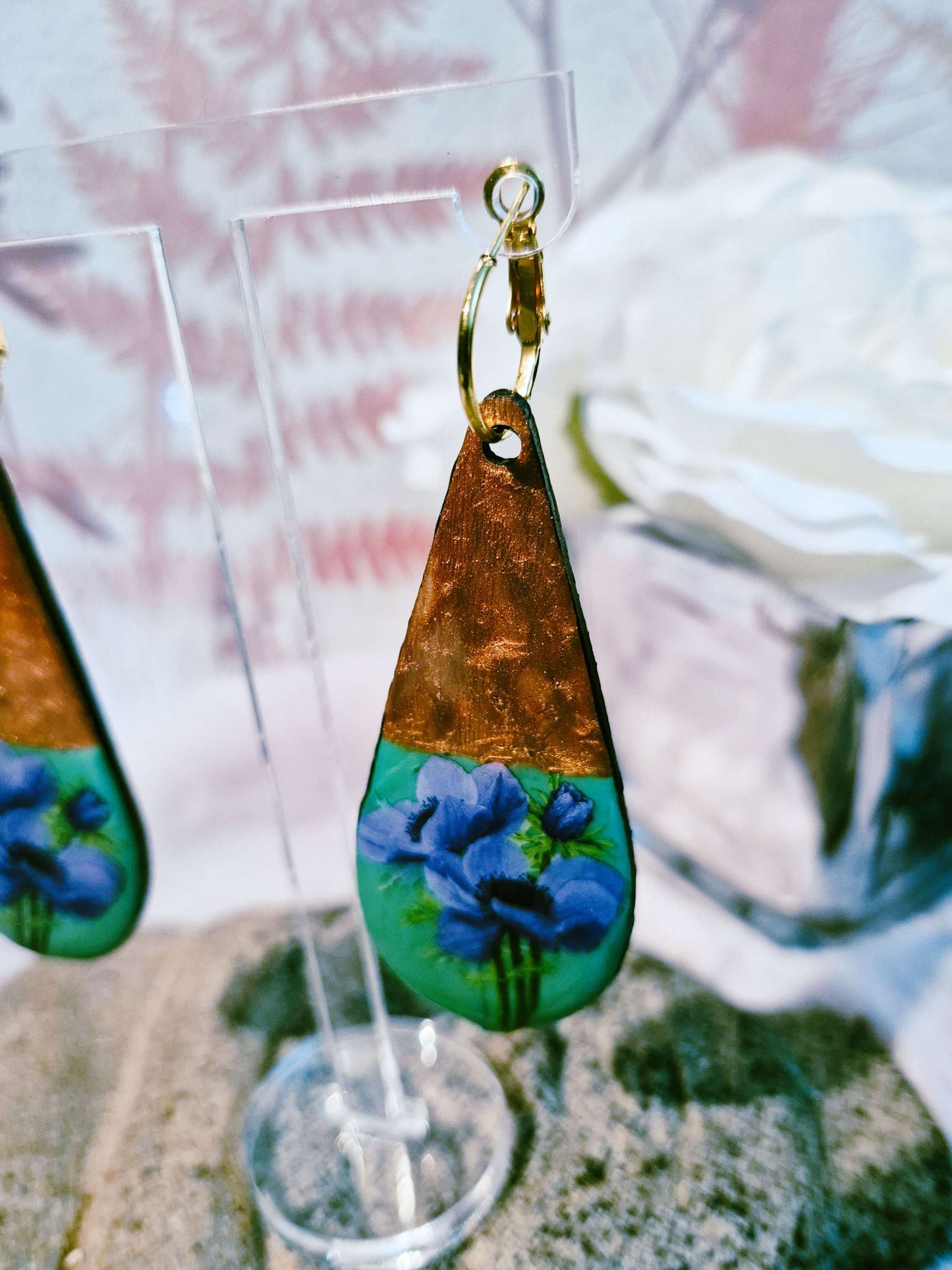 645.Boucles d'oreilles" Tendance chic"