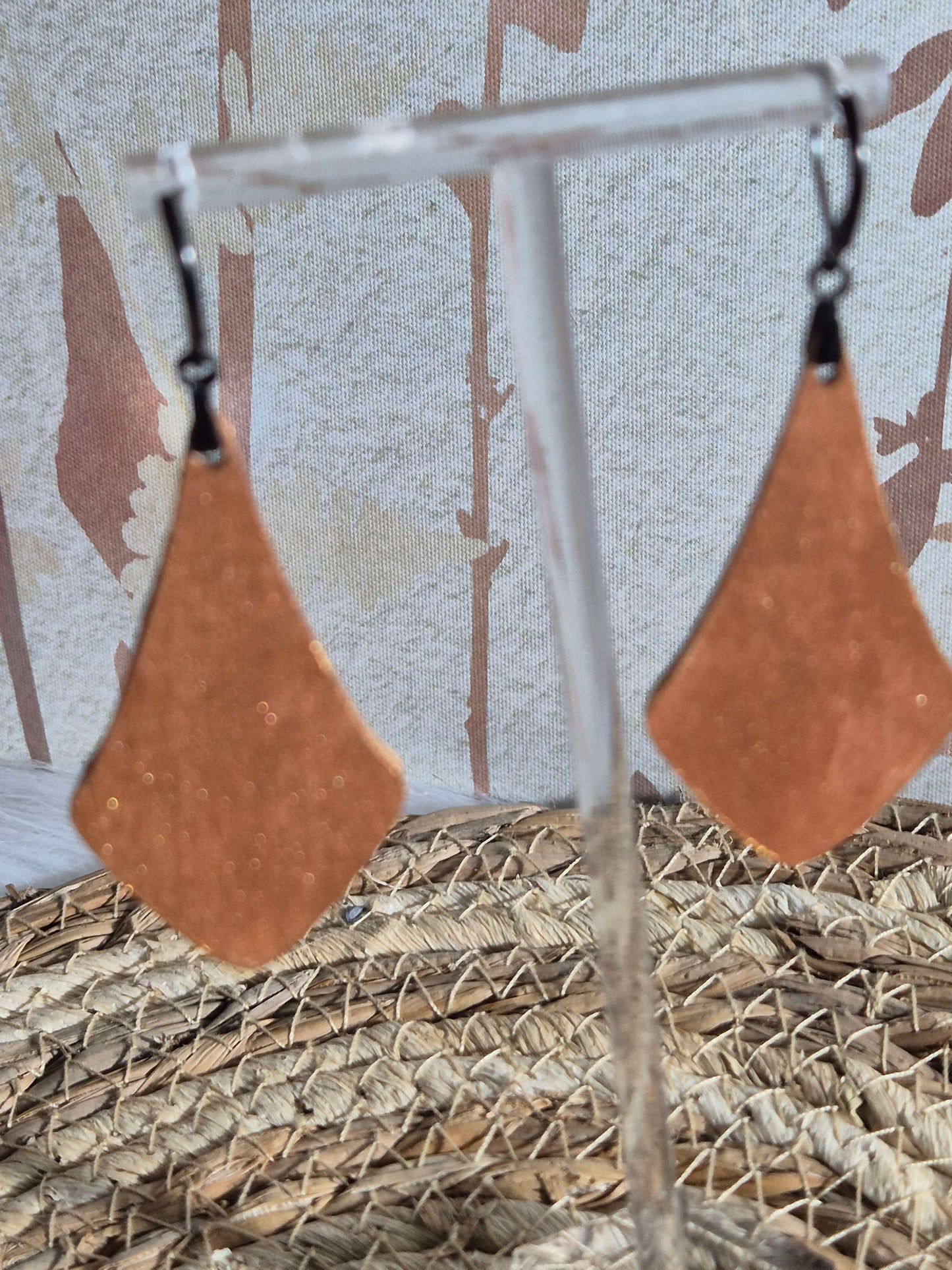 627. Boucles d'oreilles "géométrie"