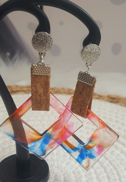 406/Ohrringe: „Spiele der Transparenz“