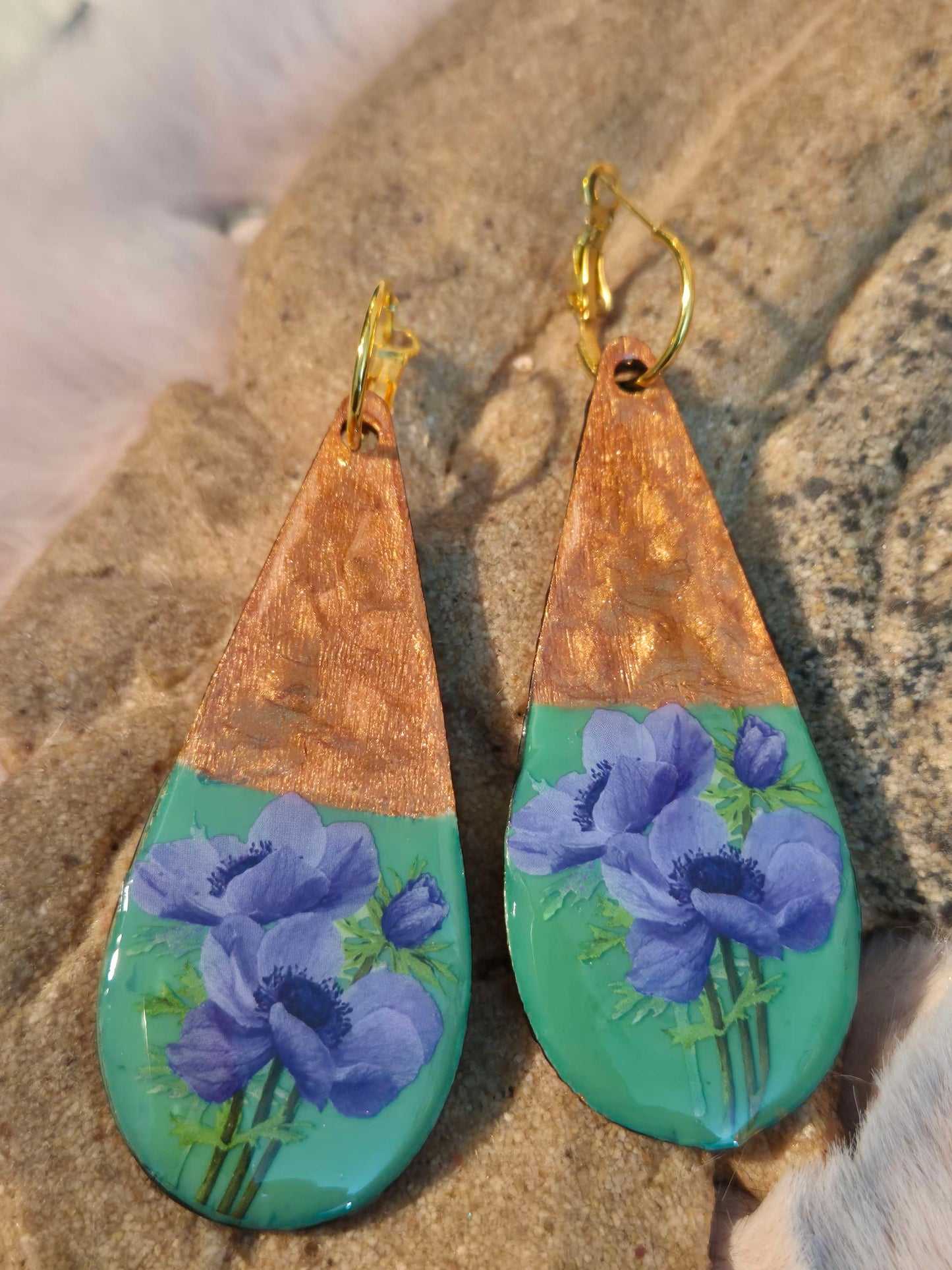 645.Boucles d'oreilles" Tendance chic"