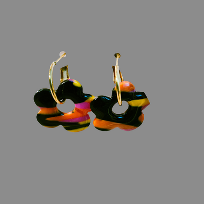 640. Boucles d'oreilles "Souvenirs de vacances"