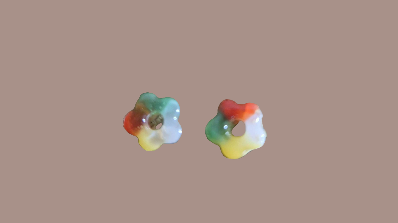 621. Perles de petites fleurs