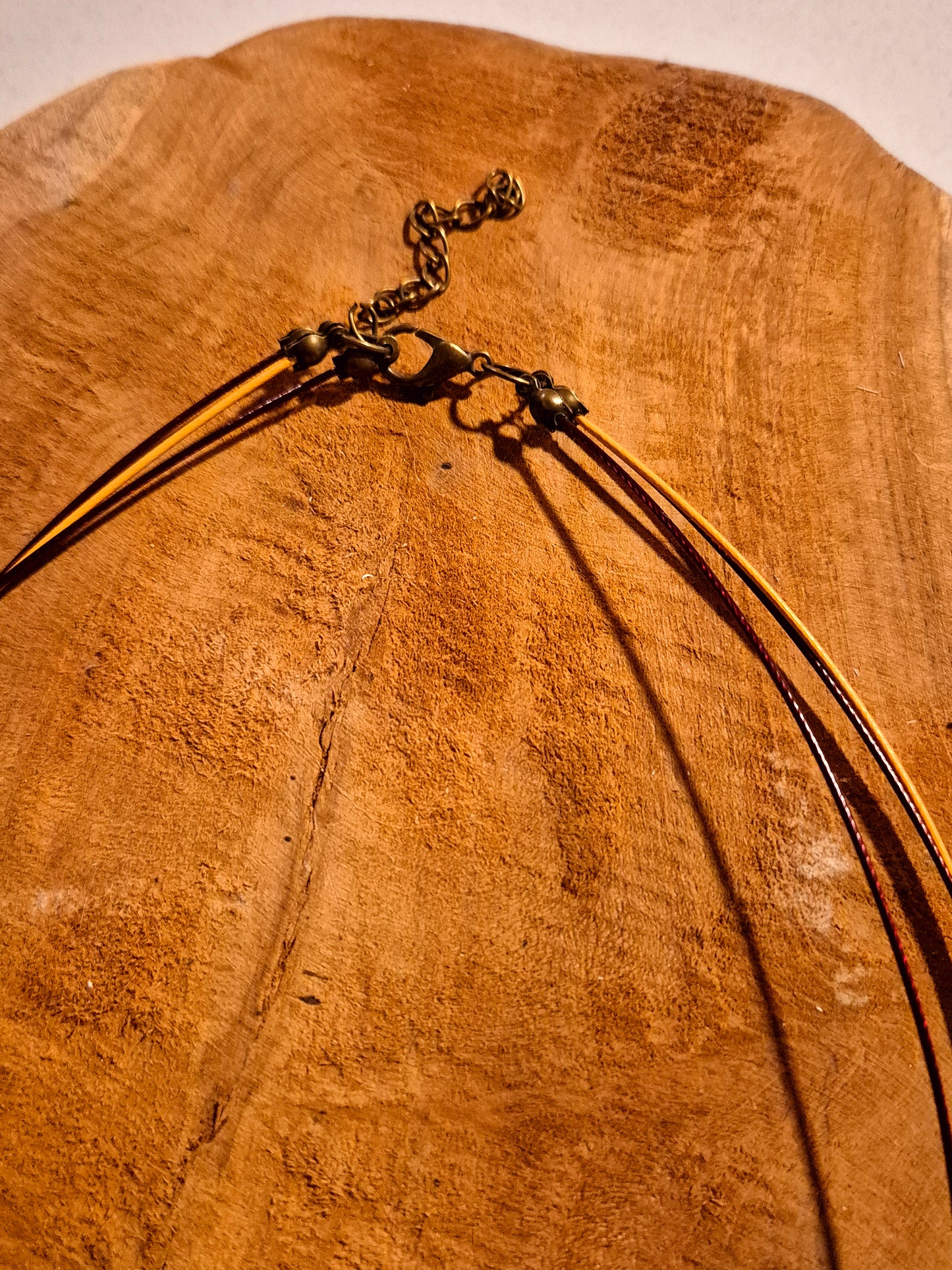 95.parure " Ligne jaune "