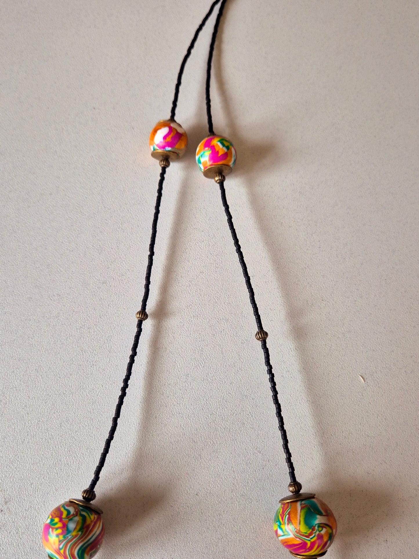 367. Collier "Sautoir Arc en ciel "