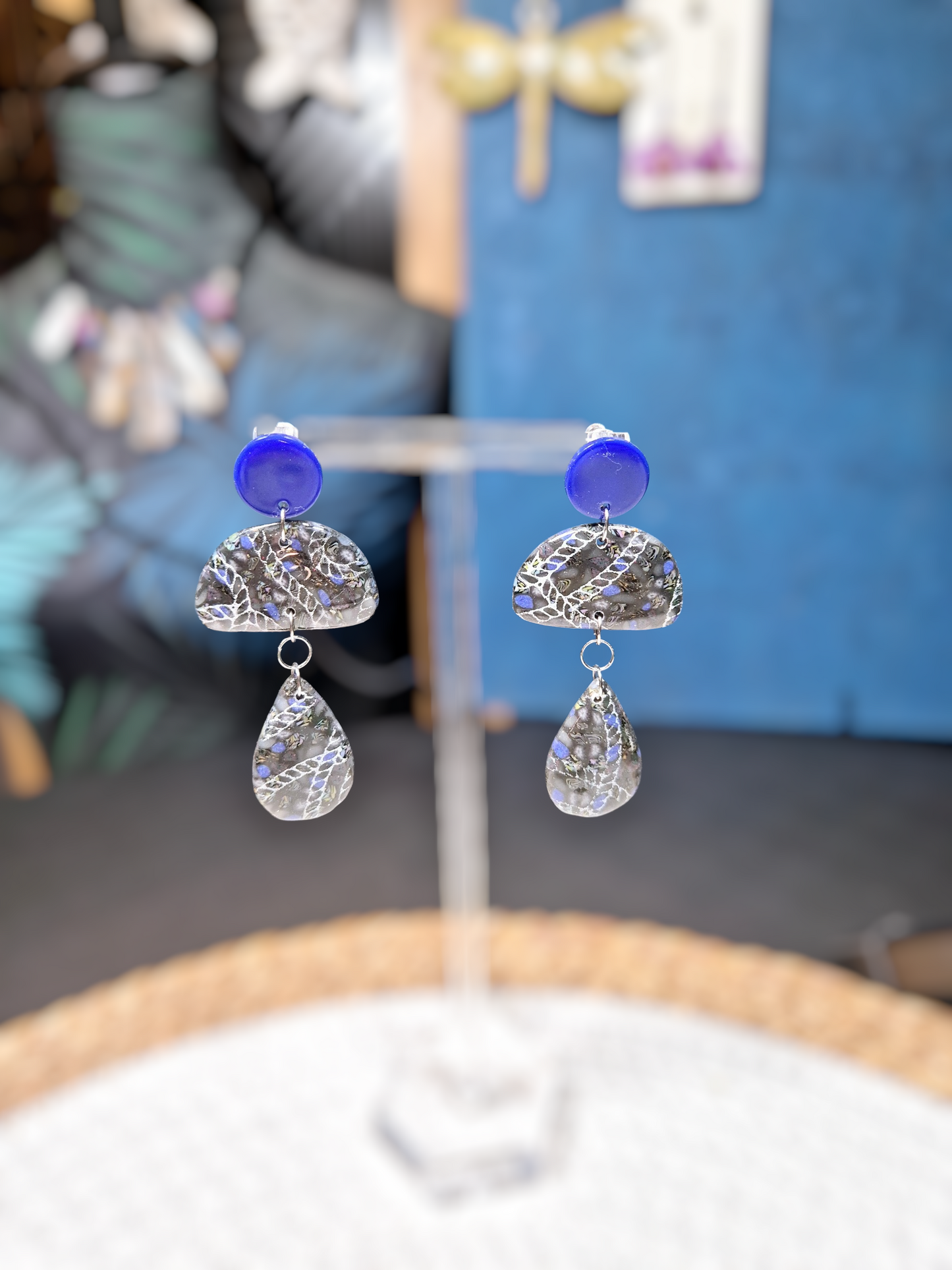 725.Boucles d'oreilles"Liens d'amour"