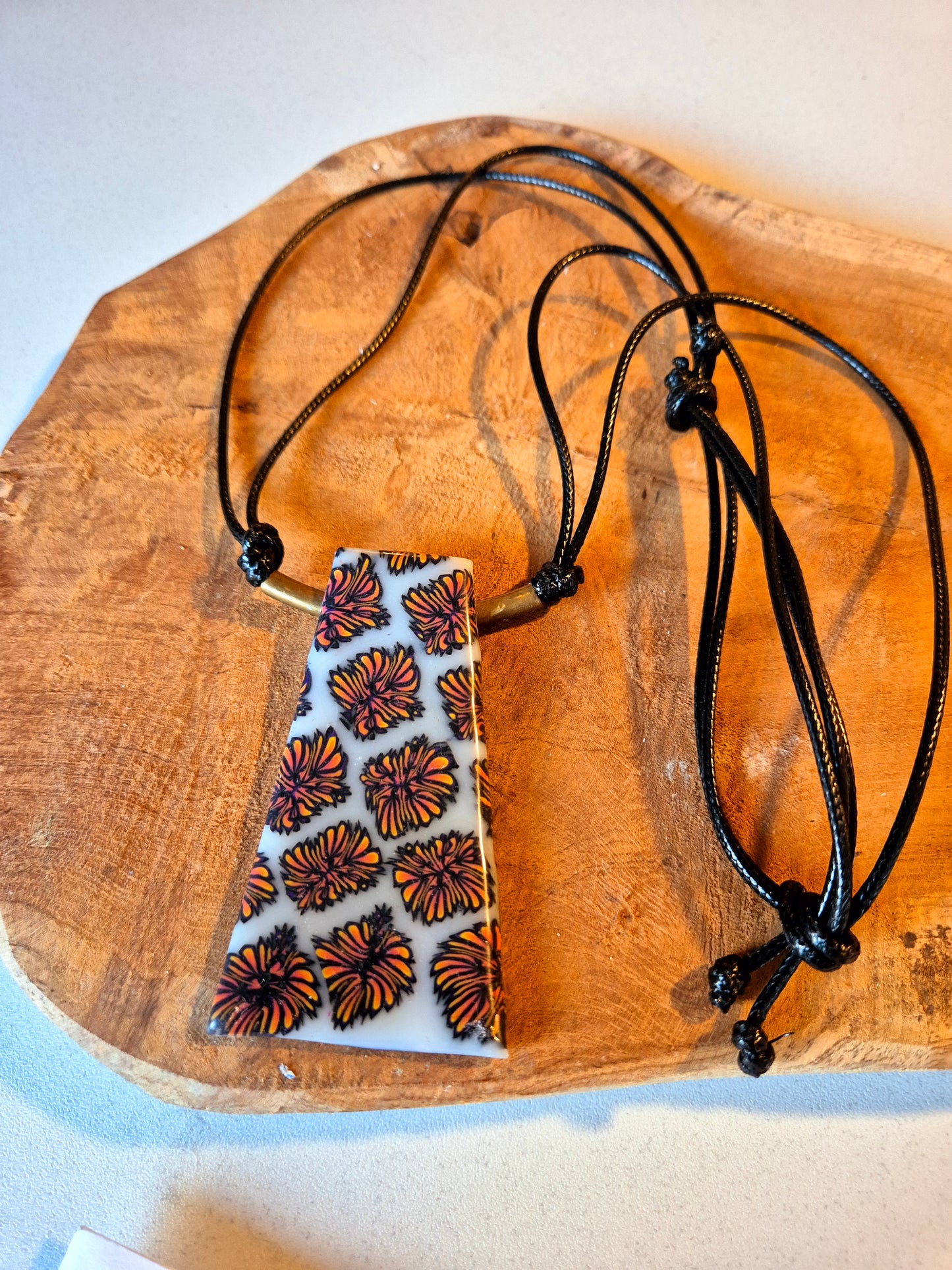 227. parure "Fleurs d'automne"