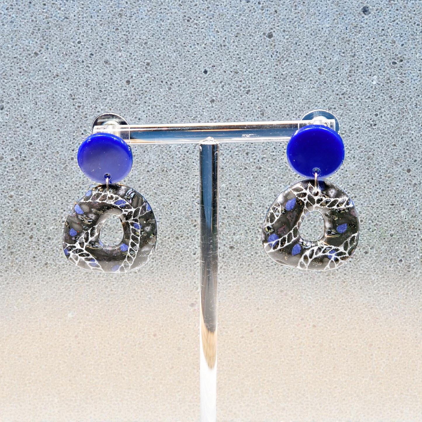 726.Boucles d'oreilles"Liens d'amour"