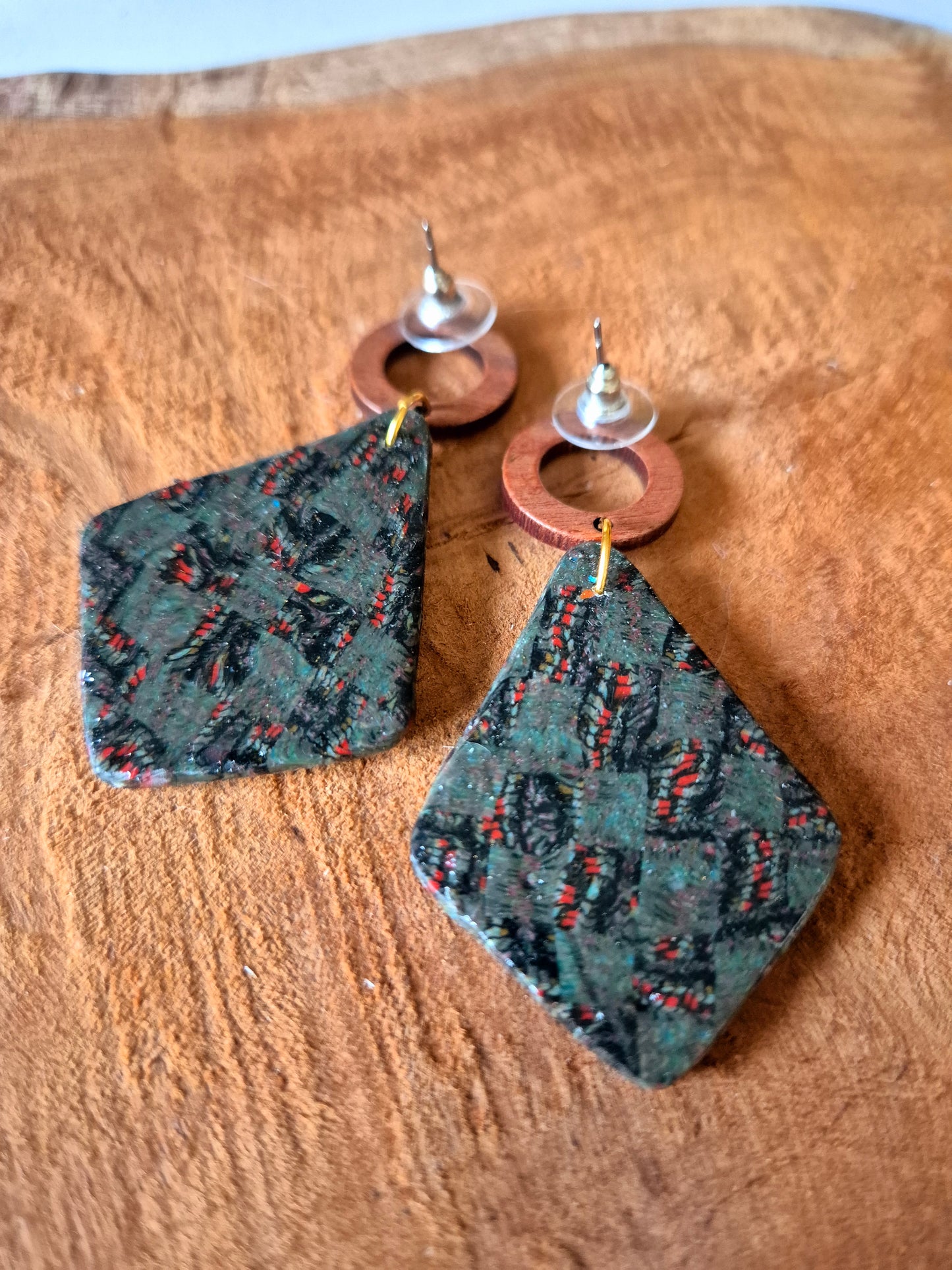 501.Boucles d'oreilles"Pépites"