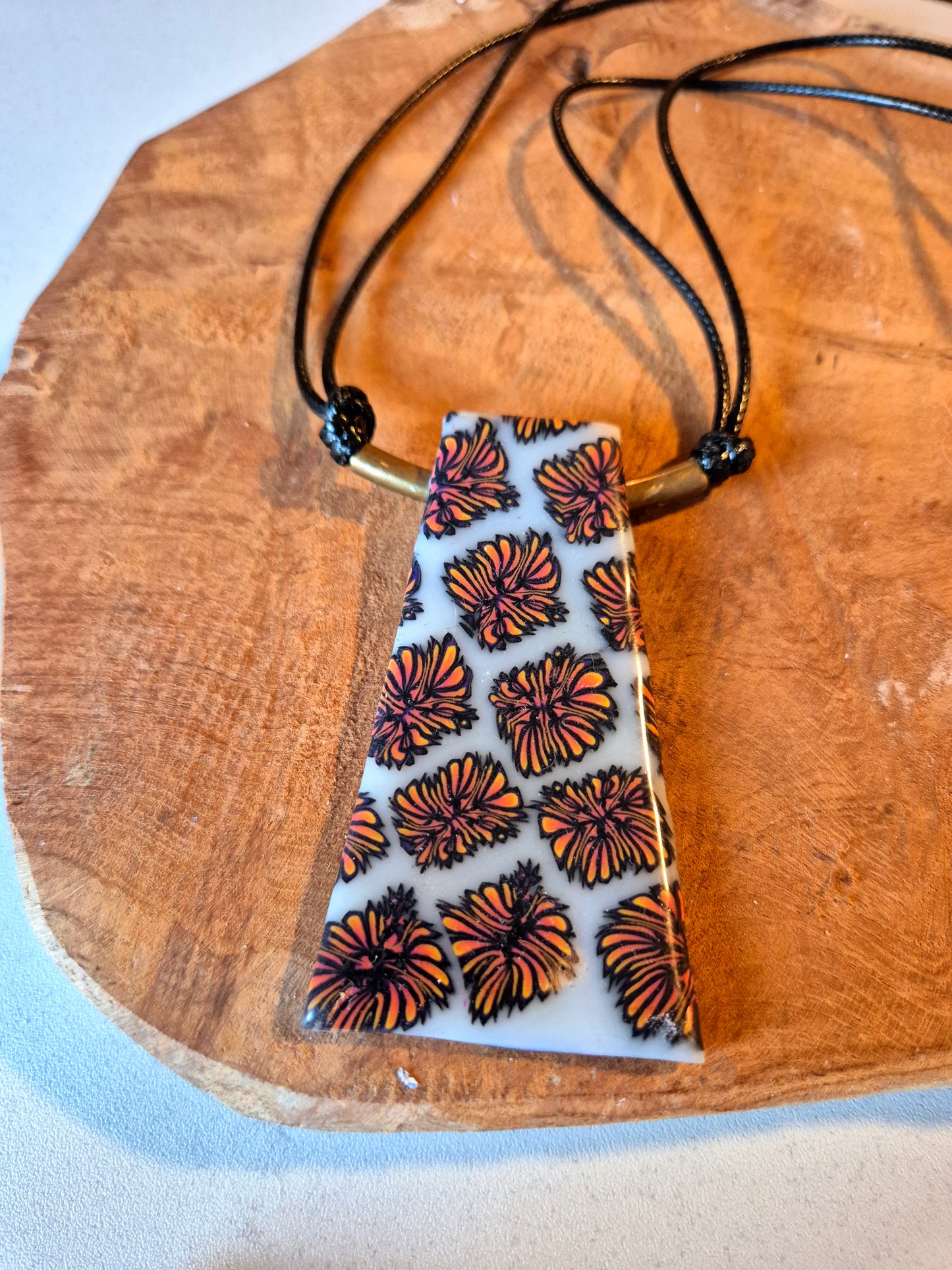 227. parure "Fleurs d'automne"