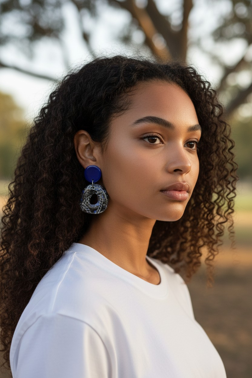 726.Boucles d'oreilles"Liens d'amour"